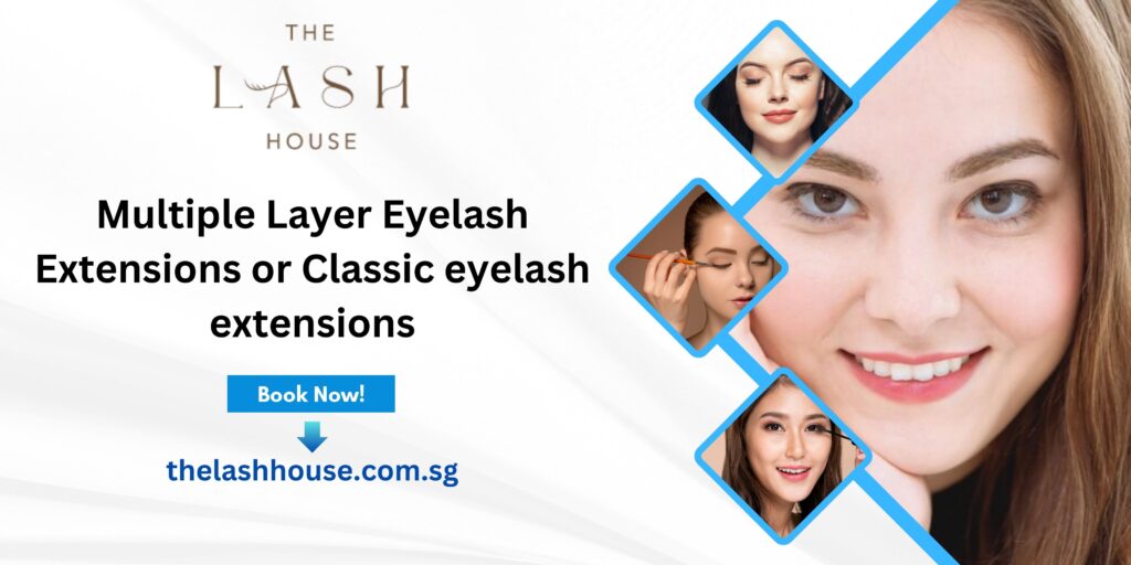 Multiple Layer Eyelash Extensions