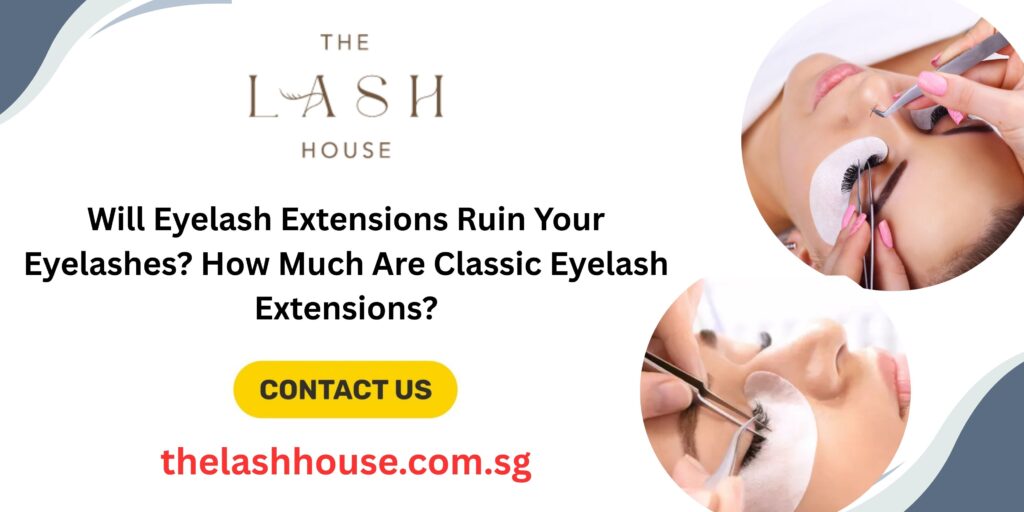 Classic Eyelash Extensions.
